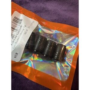 Cadillac Tire Valve Stem Caps Set of 4 Black Anodized Aluminum et